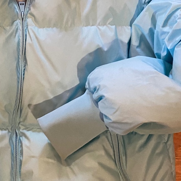 Women Light blue cropped jacket size S new without tag - Picture 5 of 5